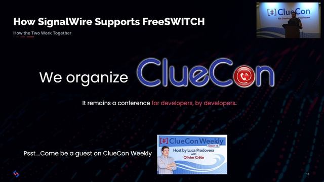 ClueCon2023: Chris Rienzo - FreeSWITCH Update смотреть онлайн