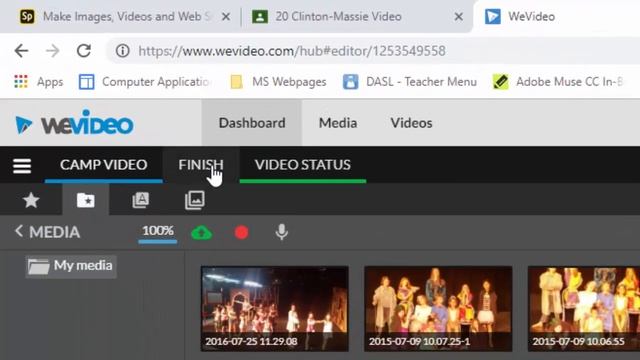 WeVideo - how to add music and turn in смотреть онлайн