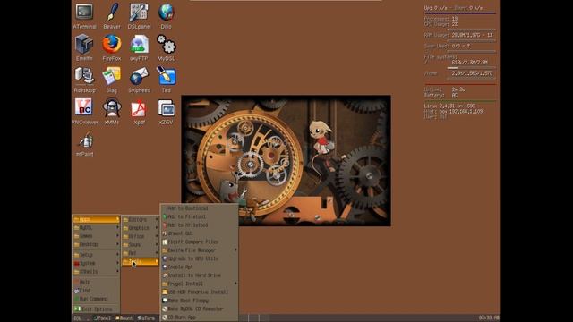 Damn Small Linux 4.11 RC1 смотреть онлайн