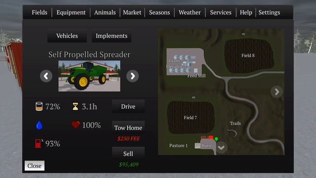 JOGANDO SAL PRA DERRETER A NEVE | FARMING USA 2 ANDROID | SAN TUB смотреть онлайн