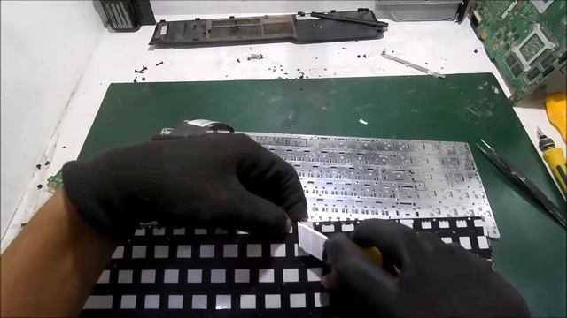 How To Replace Keyboard Of ASUS N56V
