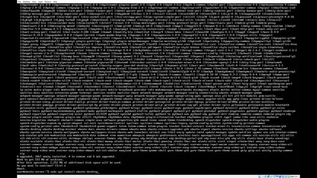 Ubuntu Server 19 10 beta - checking desktop's packages size смотреть онлайн