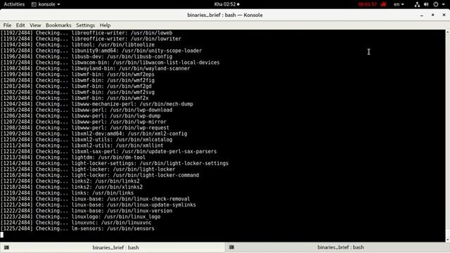 [tool] Make a note for linux binaries files with filetype/man/package's brief смотреть онлайн
