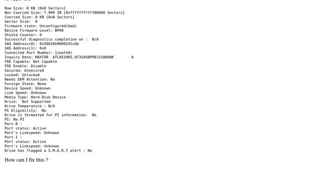 DevOps & SysAdmins: megacli unconfigured(bad) disk status (2 Solutions!!) смотреть онлайн