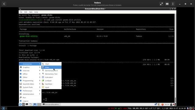 Fedora 39 LXDE смотреть онлайн