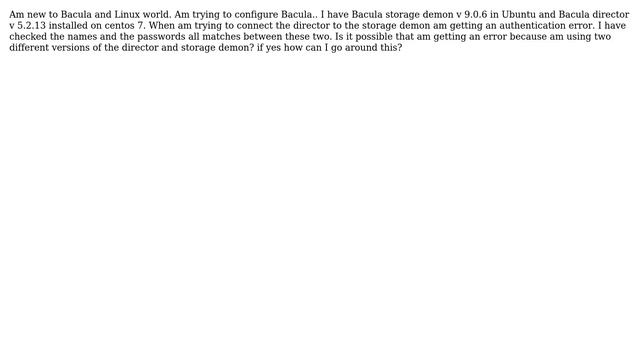 How Connect Bacula Director from CentOS 7 to Storage Demon in Ubuntu 18.04? смотреть онлайн