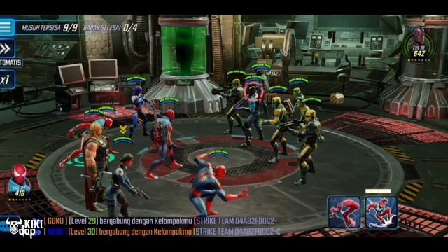 Marvel Strike Force | Gameplay Walkthrough Part 8 | New Hero Scarlet Spider [Android] смотреть онлайн