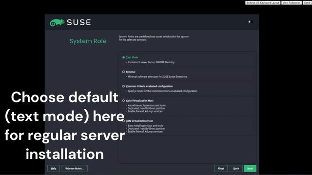 Install SUSE Linux Enterprise Server 15.5 SLES Eval - Walkthrough w/ no talking, just music. sped u смотреть онлайн