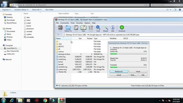 Phoenix OS x86 Abstergo OS very easy installation || GP || Watch full video tutorial смотреть онлайн
