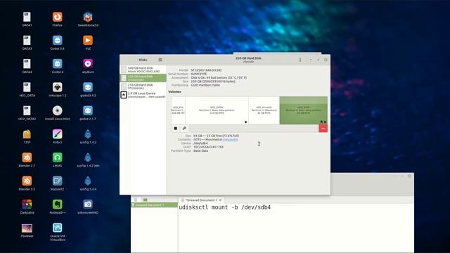 auto mount disk Partition смотреть онлайн