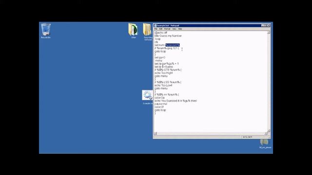 Windows Batch Scripting Tutorial Episode 9 - Greater Than and Less Than смотреть онлайн
