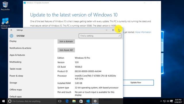 วิธีการบังคับอัพเดท Windows 10 เป็นเวอร์ชั่นล่าสุด (1709) смотреть онлайн