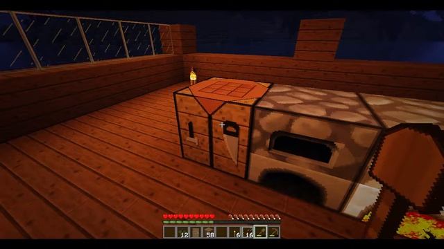 Minecraft Survival: Crafting and Building Windows. Awsome house! смотреть онлайн