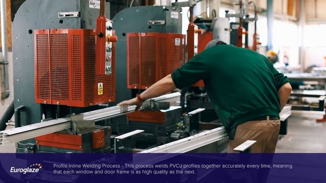 PCVu Profile Window & Door Inline Welding Process смотреть онлайн