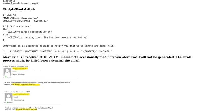 Unix & Linux: Sending Alert Email on Linux Server Shutdown or Reboot смотреть онлайн