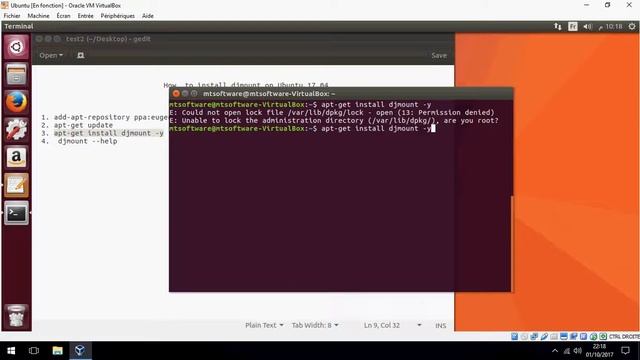 How to install djmount on Ubuntu 17.04 смотреть онлайн