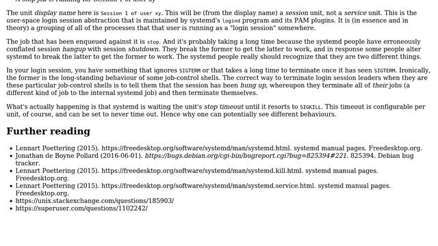 Unix & Linux: What exactly is "a stop job", as in "A stop job is running..."? (3 Solutions!!) смотреть онлайн