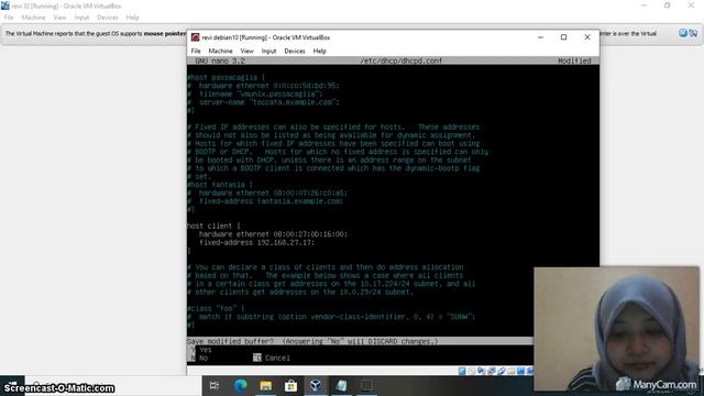 Konfigurasi DHCP Server pada Debian 10 смотреть онлайн