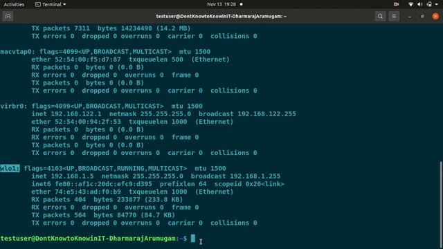 ip address how to check in linux смотреть онлайн