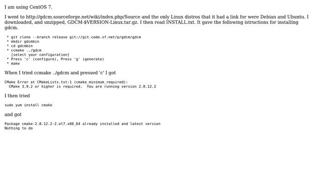 Unix & Linux: Installing gdcm on CentOS смотреть онлайн