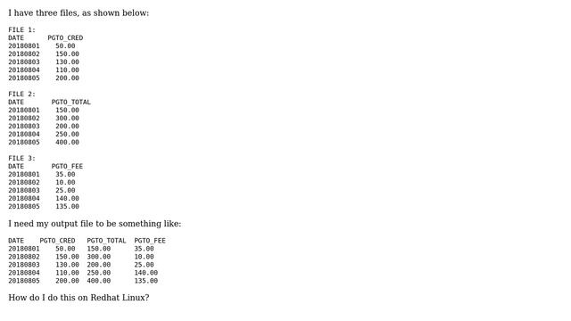 Unix & Linux: How to merge different columns in the same file? (2 Solutions!!) смотреть онлайн