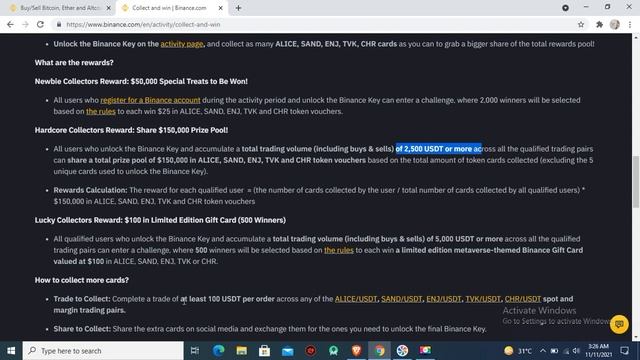 Binance Collect & Win Special Edition - Step into the Metaverse and Share $250,000 in Rewards! смотреть онлайн