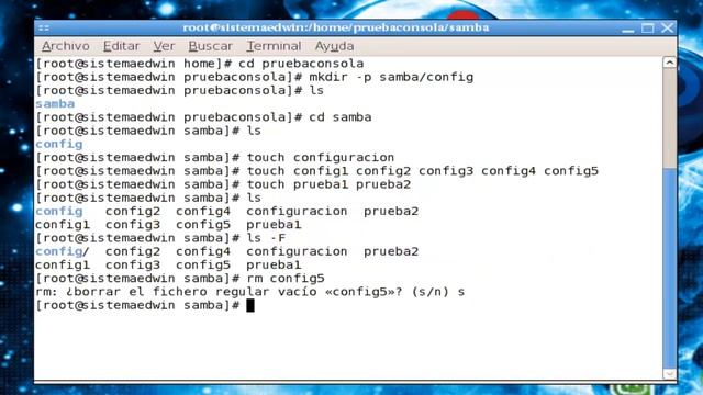 COMANDO MKDIR-TOUCH-RM смотреть онлайн