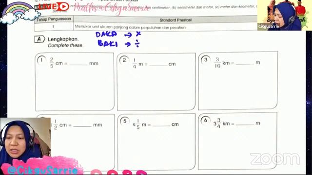 Kelas@CikguSarrie | Tahun 6 | Panjang | Ulangkaji Tahun 5 смотреть онлайн