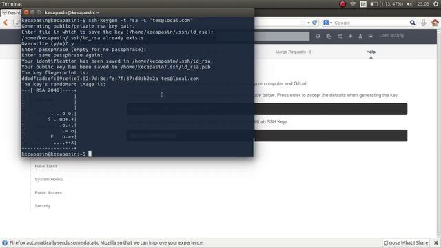 Tutorial instalasi dan konfigurasi GitLab Server pada ubuntu 14.04 - PART 5 (Client) смотреть онлайн
