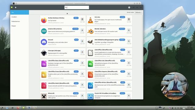 Etter installasjonen av Manjaro Linux KDE plasma смотреть онлайн