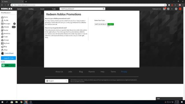 *WORKING* FREE FEDORA IN ROBLOX | NEW FEBRUARY ROBLOX PROMO CODE 2019!!! смотреть онлайн