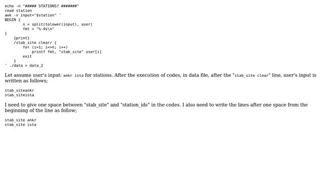 Unix & Linux: writing of user's input with loop into text file смотреть онлайн