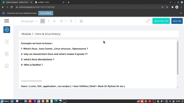 Module :1 What's Linux and Linux history смотреть онлайн