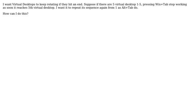 Unix & Linux: Keep rotating Virtual Desktop by Keyboard Shortcut смотреть онлайн