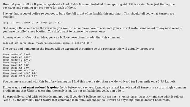 Ubuntu: How can I remove a mainline kernel and move back to a supported kernel? (2 Solutions!!) смотреть онлайн