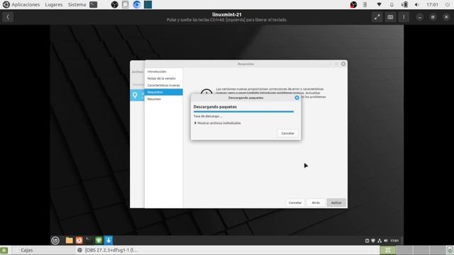 Linux Mint 21.2 a 21.3 смотреть онлайн