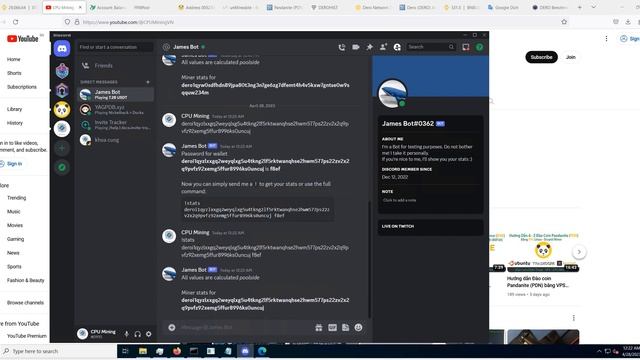 Hướng dẫn Nhanh check số lượng Worker + Hashrate đào Dero trên Pool đào Community-pools.Mysrv.cloud смотреть онлайн