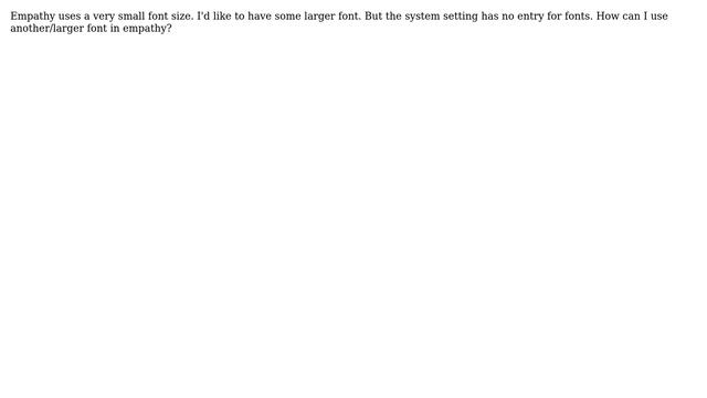 Ubuntu: How can the font size in empathy be configured? смотреть онлайн