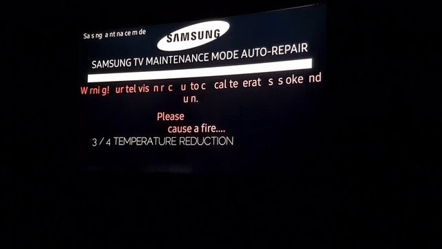 Samsung Smart TV 2012 series Killscreen (on a real tv) смотреть онлайн