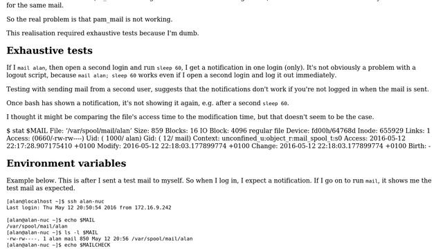 Fedora Linux: I installed sendmail but now I don't get mail notifications when I log in смотреть онлайн