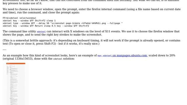 Ubuntu: How can I use firefox to take full page screenshots from command line? (3 Solutions!!) смотреть онлайн