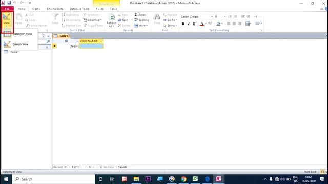 MS ACCESS 2010 Interface (CBSE Class 8th) смотреть онлайн
