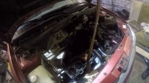 Снятие мотора с Калины, или как Круз становится запорожцем