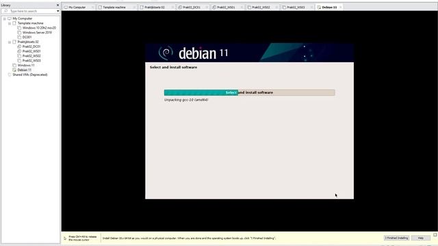 Hoe instaleer ik een VM met Debian 11 in VMware pro 16 смотреть онлайн