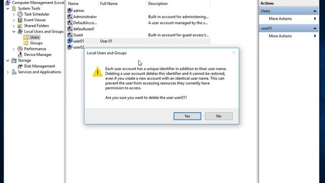 Windows 10 - Tutorial 17 - Deleting User Accounts in Windows 10 смотреть онлайн