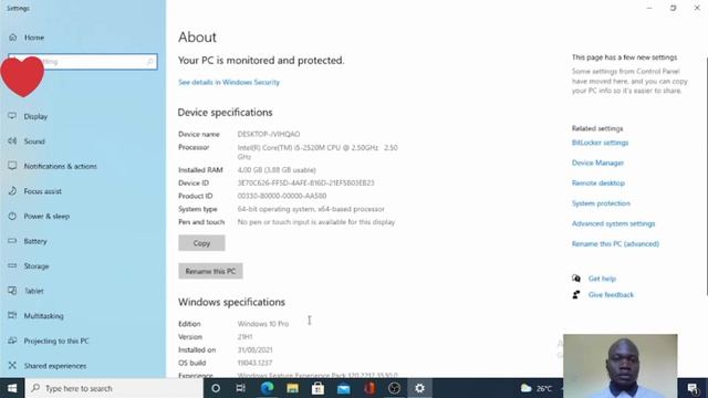 How to Check Your System specs on windows 10 смотреть онлайн