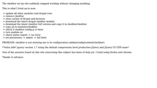 Drupal: CKEditor does not work (2 Solutions!!) смотреть онлайн