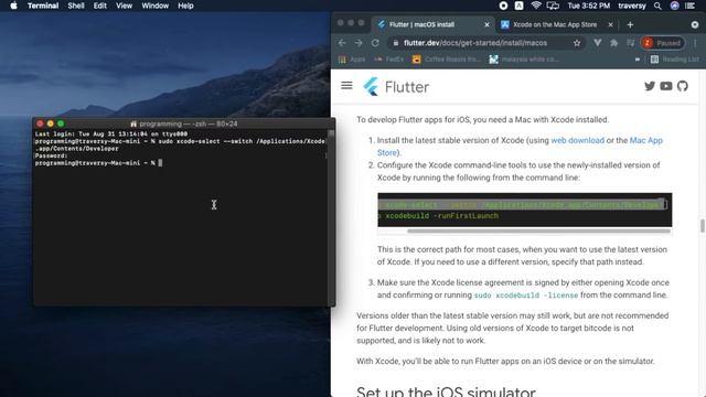 Install Flutter on Mac - Part 4 смотреть онлайн