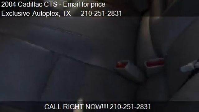 2004 Cadillac CTS Base 4dr Sedan for sale in San Antonio, TX смотреть онлайн