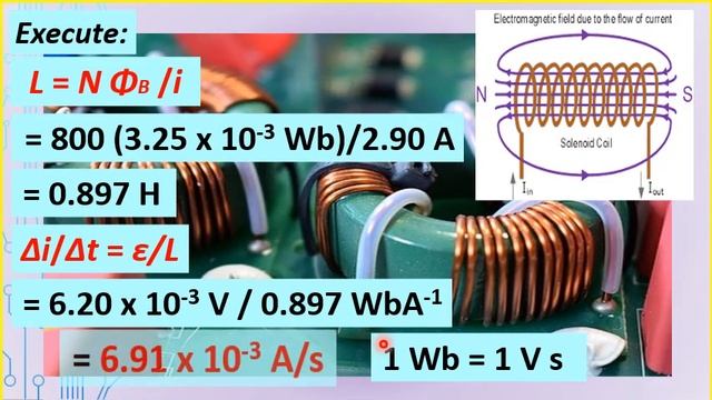 Self-inductance (Solved Problems)